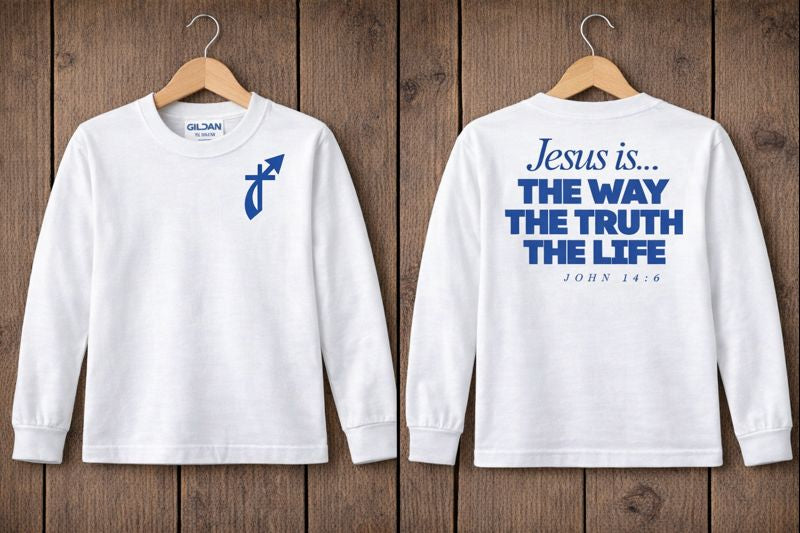 KIDS Jesus Is The Way Long Sleeve